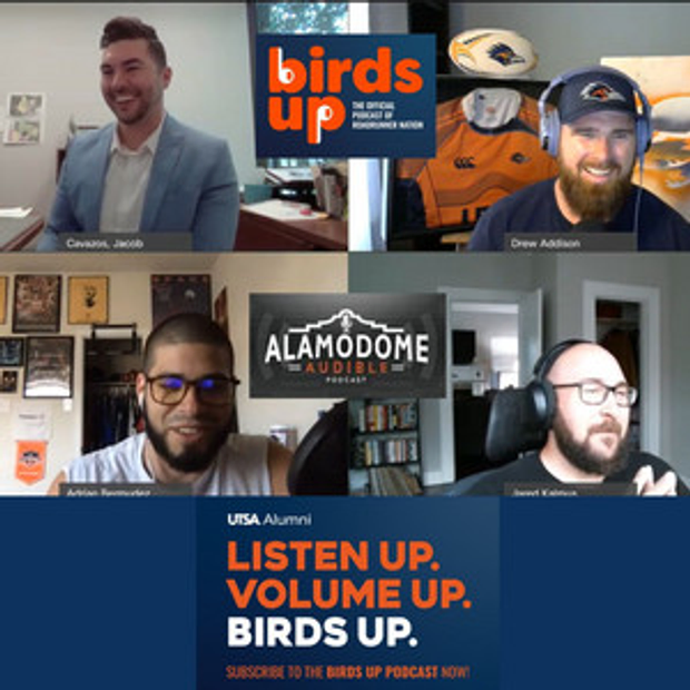 birds up podcast appearance