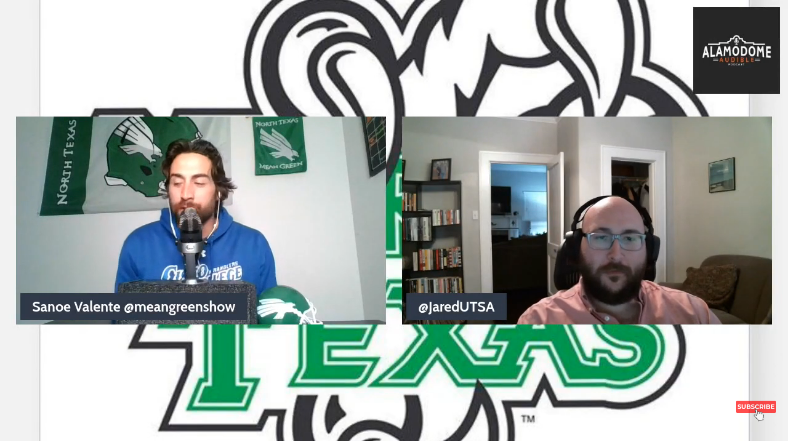 Jared on the Mean Green Show